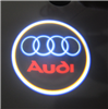2x Logo Ghost Shadow Projector Courtesy Laser LED Light for AUDI
