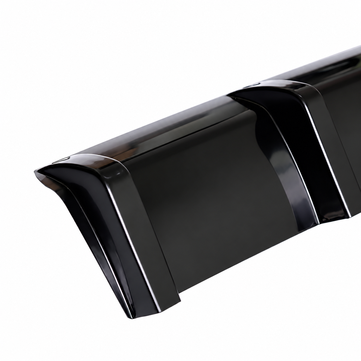 92cm Universal Shark Fin Rear Bumper Diffuser Lip