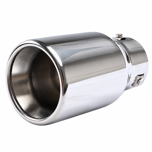 Universal Adjustable Dual-Wall Stainless Steel Exhaust Tip