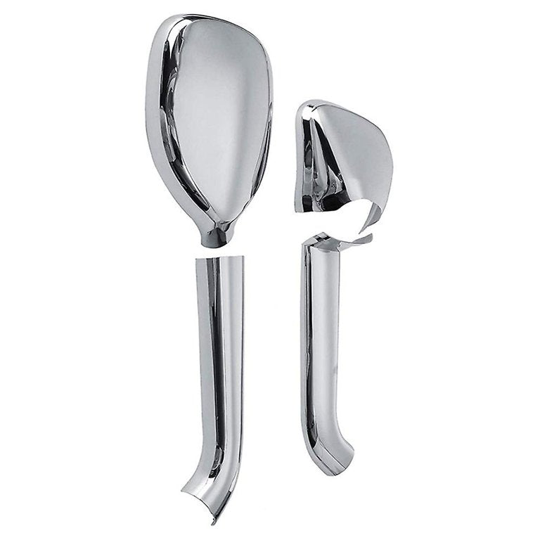 Chrome Front Mirror Cover Trim Rearview Mirror Trim For Hiace Commuter 2014 - 2020