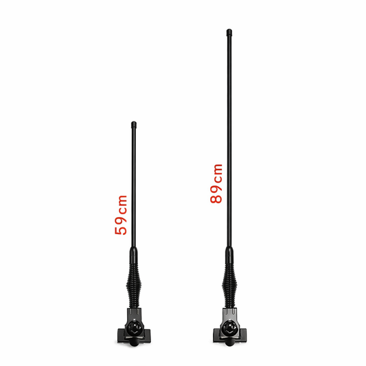 1 pcs Car antenna off-road vehicle front bar bold decorative antenna flagpole clip edge