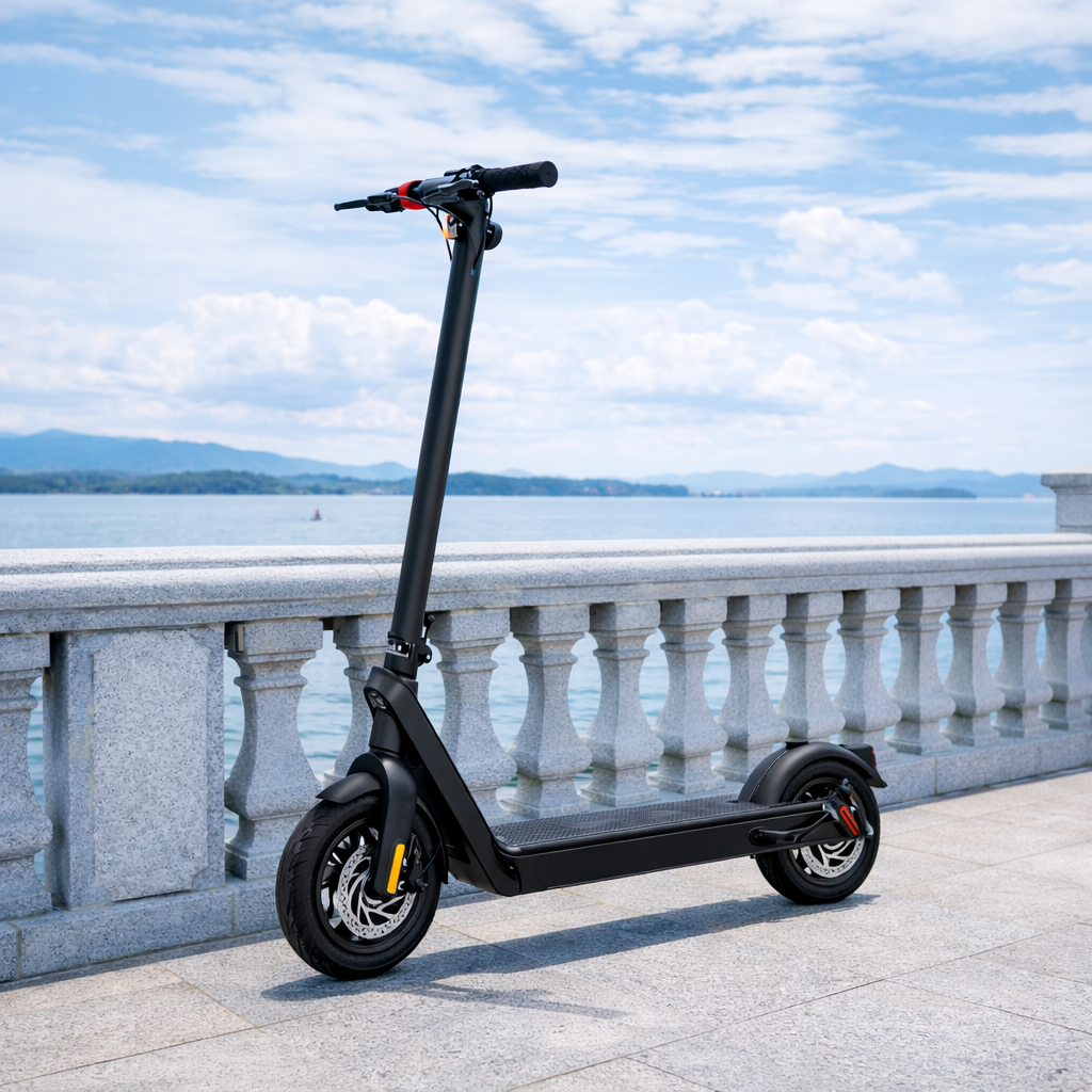 X9-500w 10 Inch Luxury Adult Fast Electric Scooter With Removable Battery