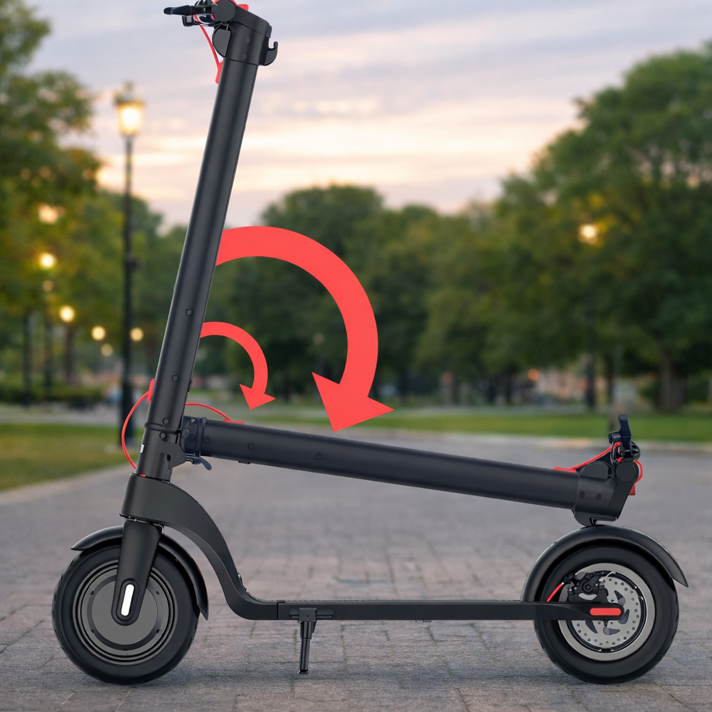 X7-350w 10 Inch Tire 2 Wheel Fast Foldable Adults Mobility Electric Scooters