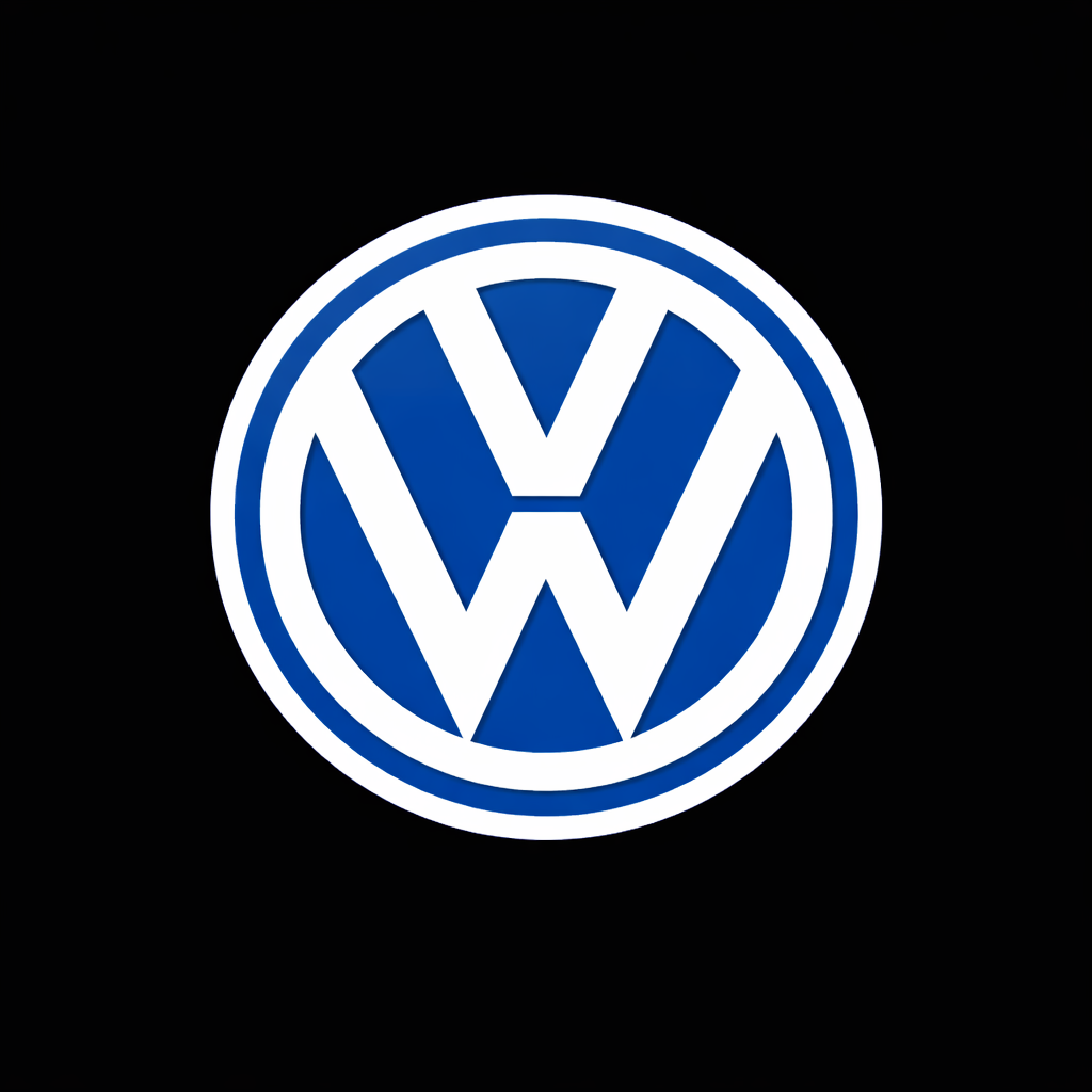 2x Logo Ghost Shadow Projector Courtesy Laser LED Light for VW