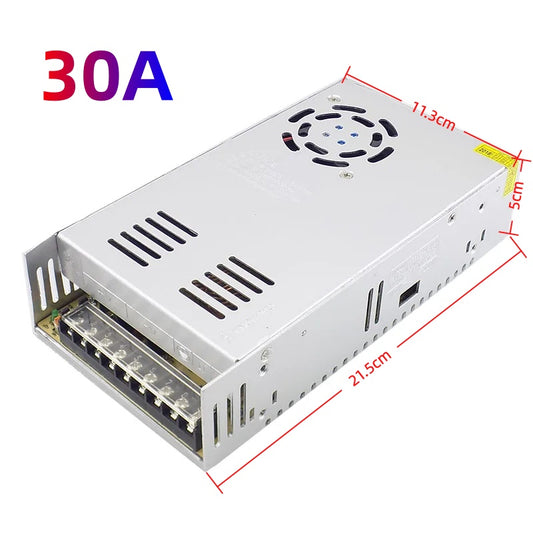 110V/220V To 12V 30A 360 W Switching Power Supply Driver