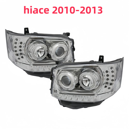 High Quality Modified LED Headlights for Toyota Hiace 200 Series 2010-2013