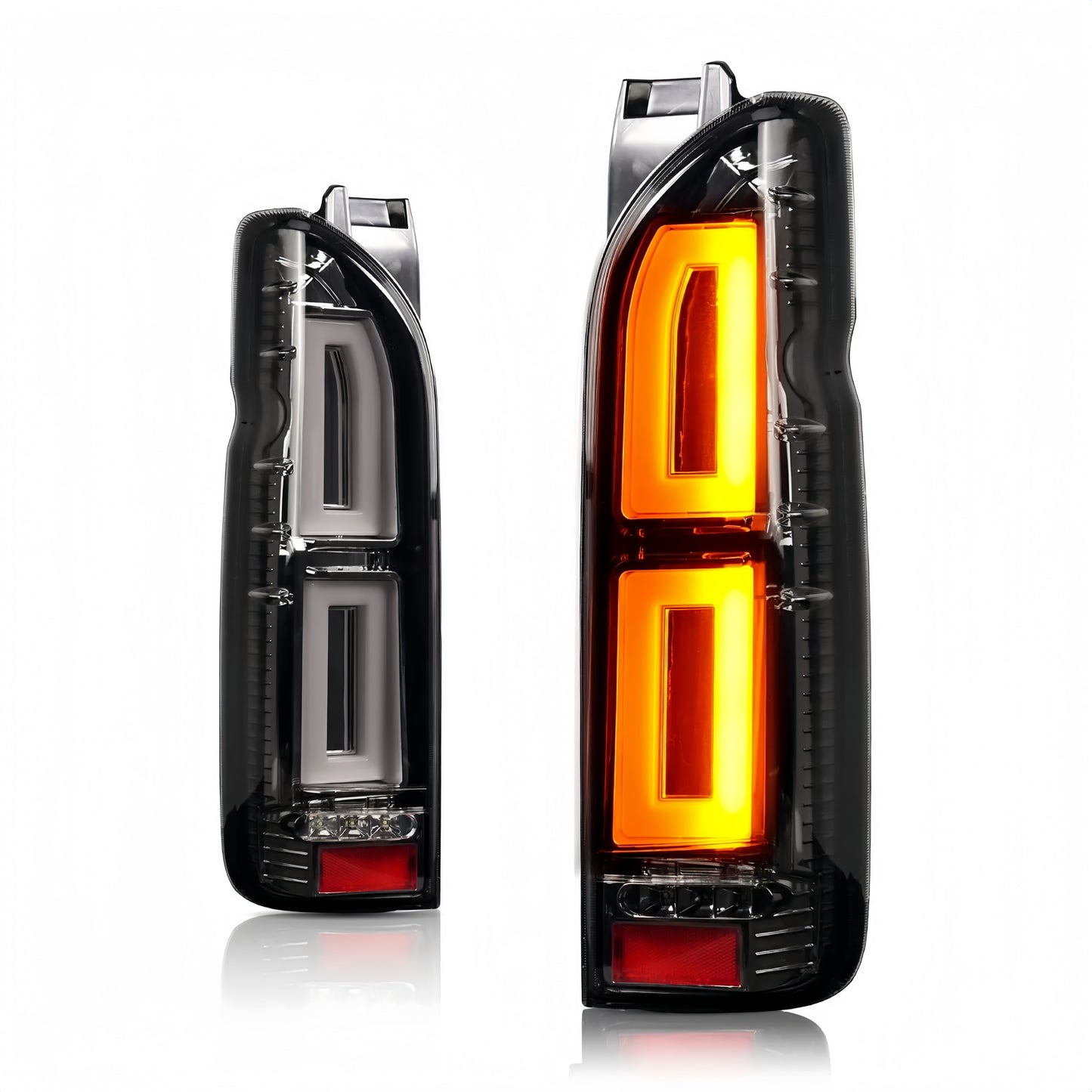 New Design LED Tail Lights for Toyota Hiace 2005–2019