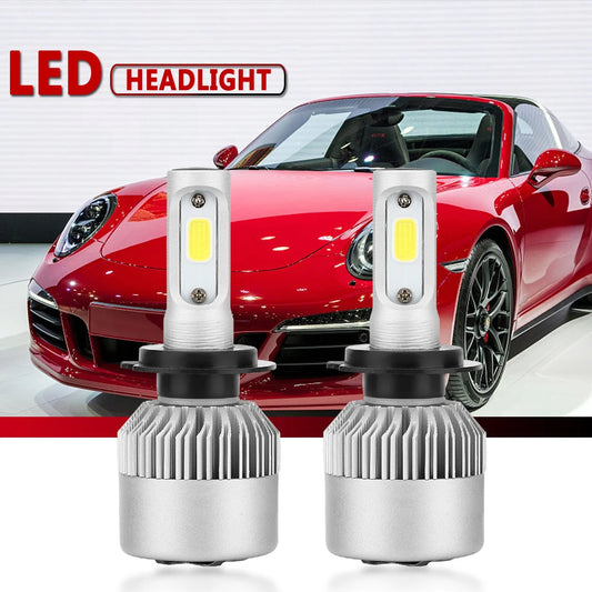 2PCS  Super Bright Led Car Headlight Bulb