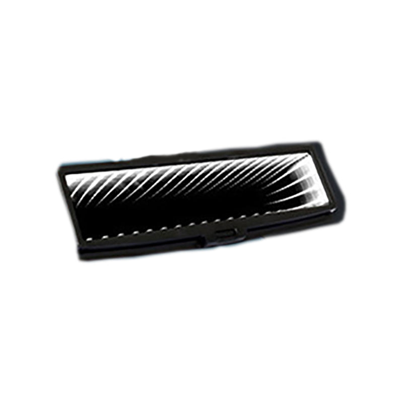 Car Indoor Rearview Mirror Universal 3D Flat Rearview Mirror Lighted LED CLIP-ON Rear View Mirror ABS Racing Car Styling
