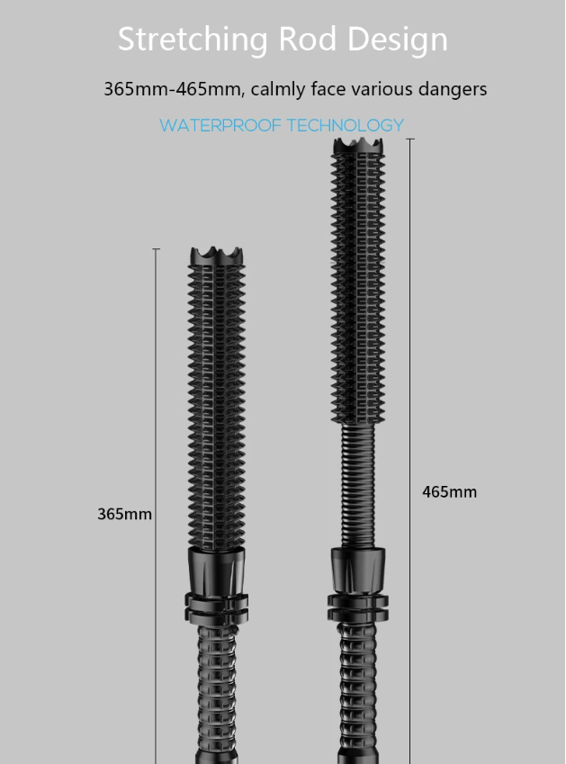 Wolf Tooth Lamp Glare Flashlight Self Defense Waterproof For Emergency Anti Riot Equipment Rechargeable