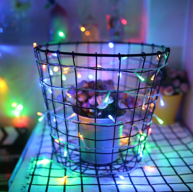 10M 100 led AC Power String Lights Fairy Light-Clear Wire