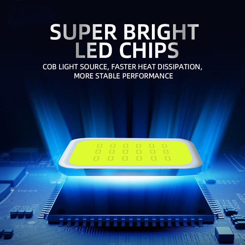 2PCS  Super Bright Led Car Headlight Bulb