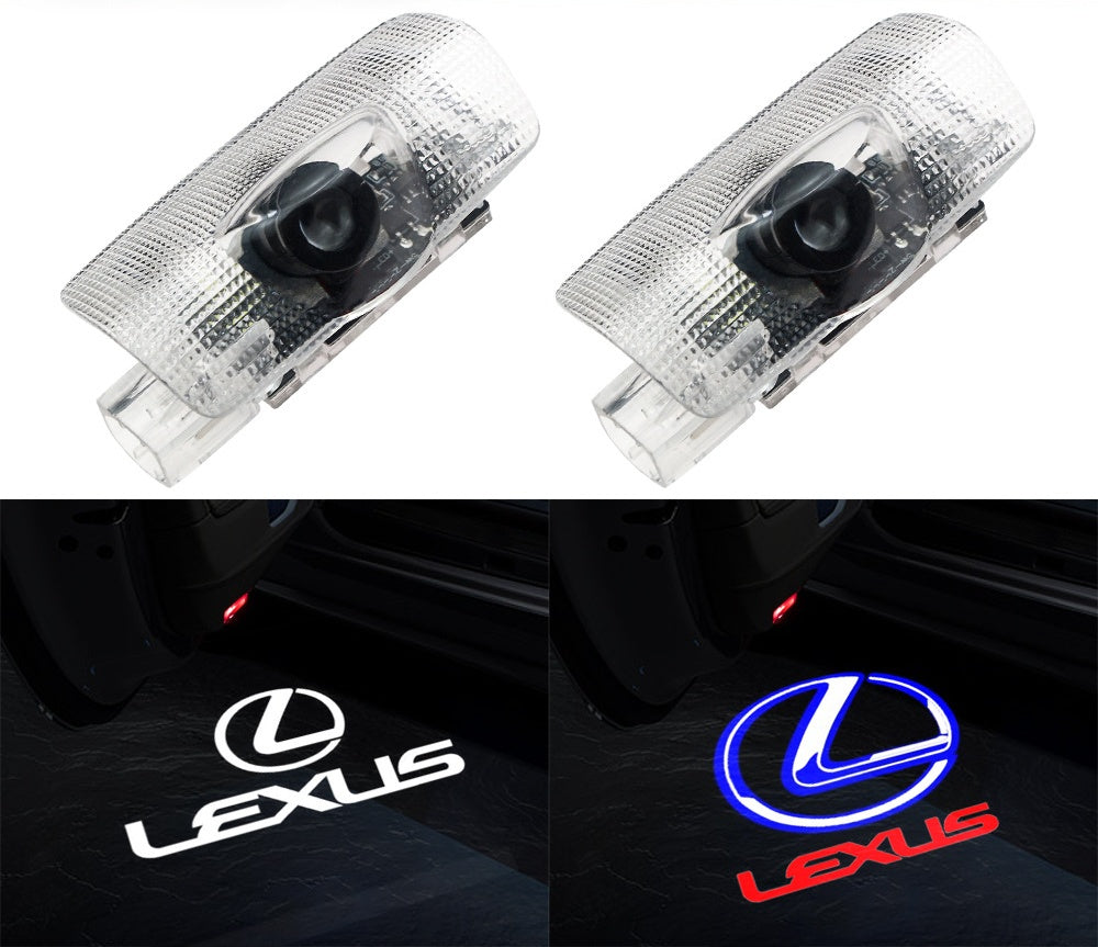 2x Logo Ghost Shadow Projector Courtesy Laser LED Light for LEXUS