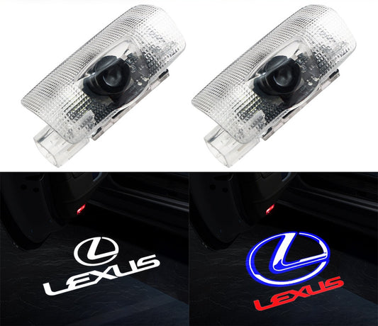 2x Logo Ghost Shadow Projector Courtesy Laser LED Light for LEXUS