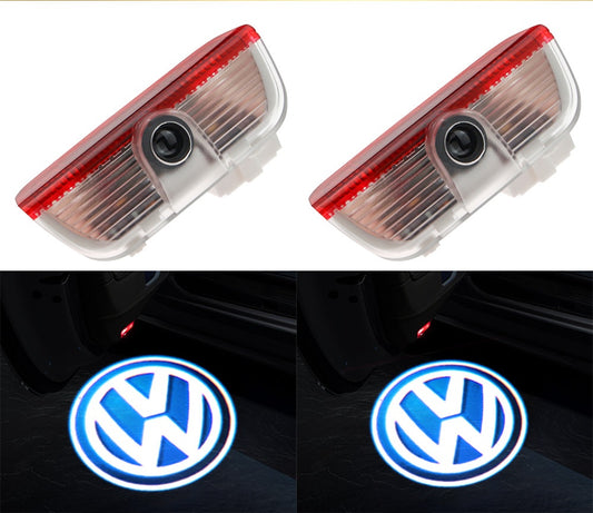 2x Logo Ghost Shadow Projector Courtesy Laser LED Light for VW