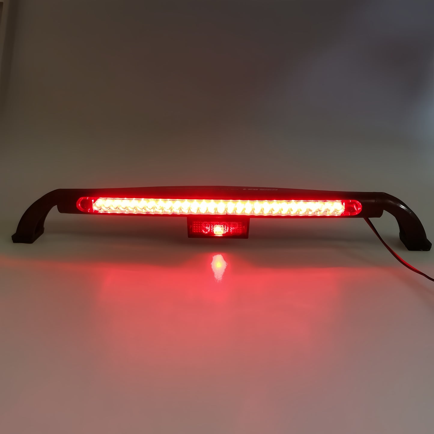 Universal LED Additional Brake Light, Adjustable 360° Car Rear Windshield Third Brake Light, High Bright Red Tail Light