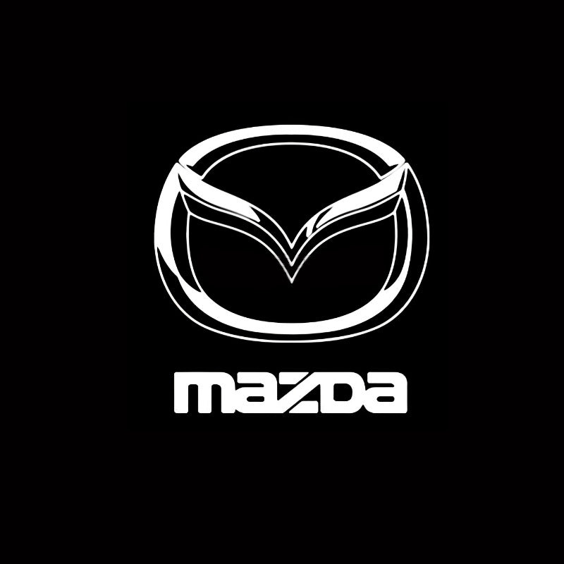 2x Logo Ghost Shadow Projector Courtesy Laser LED Light for MAZDA