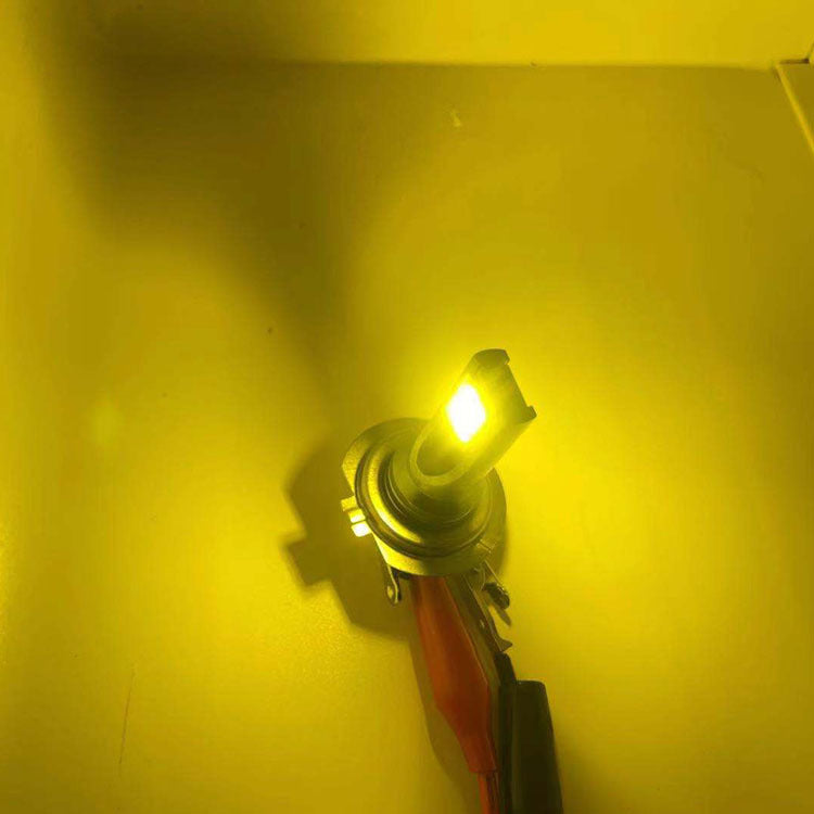2PCS 12V 1400 Lumens Car 9006/ HB4 LED Fog Light -3000K Yellow