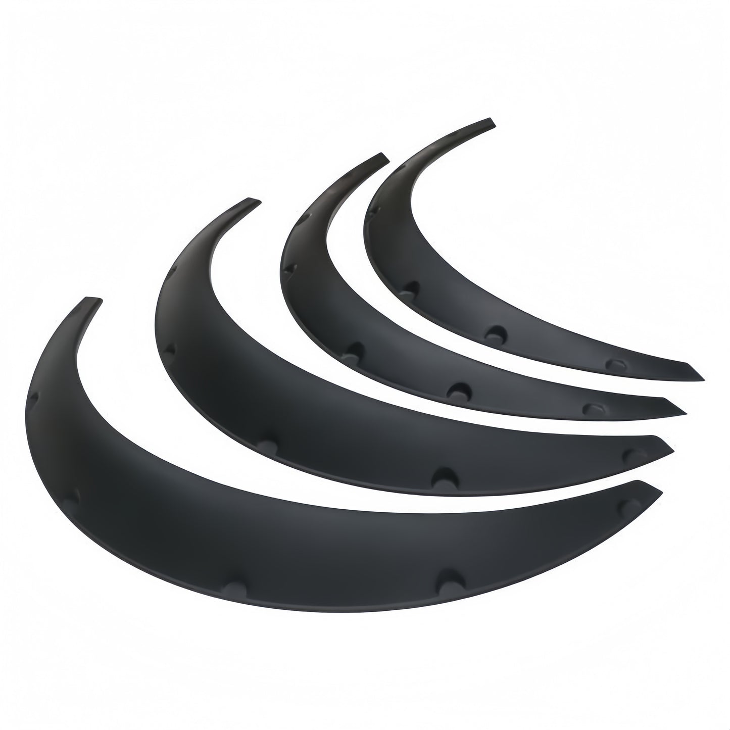 4Pcs 35.03“/890mm Universal Flexible Car Fender Flares