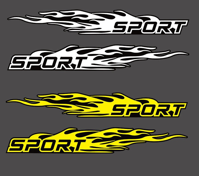 1 pair Car Scratch Cover Sticker for Body, Bumper & Mirror Trim