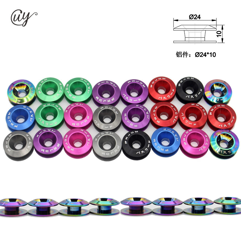 Car Quick Release Bumper Trunk Fender Hatch Lids Fasteners Fixing Screws Kit