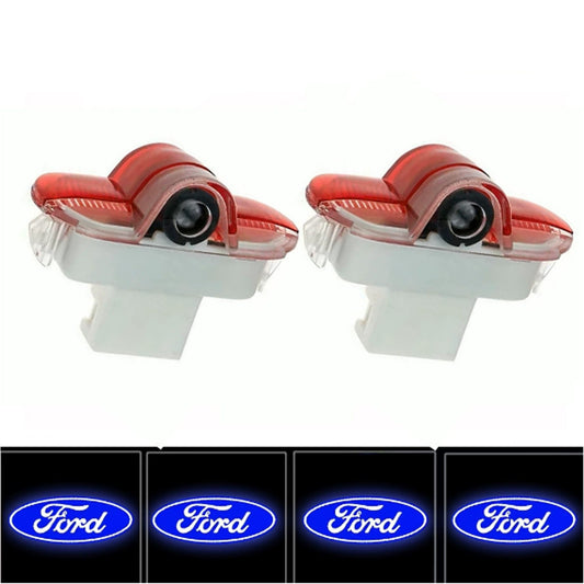 2x Logo Ghost Shadow Projector Courtesy Laser LED Light for FORD