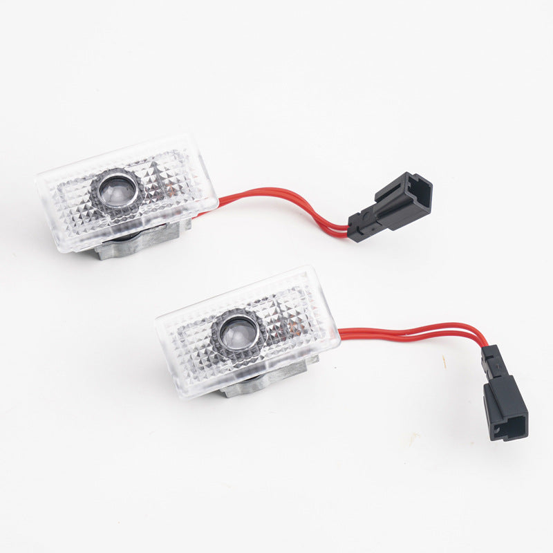 2x Logo Ghost Shadow Projector Courtesy Laser LED Light for Tesla