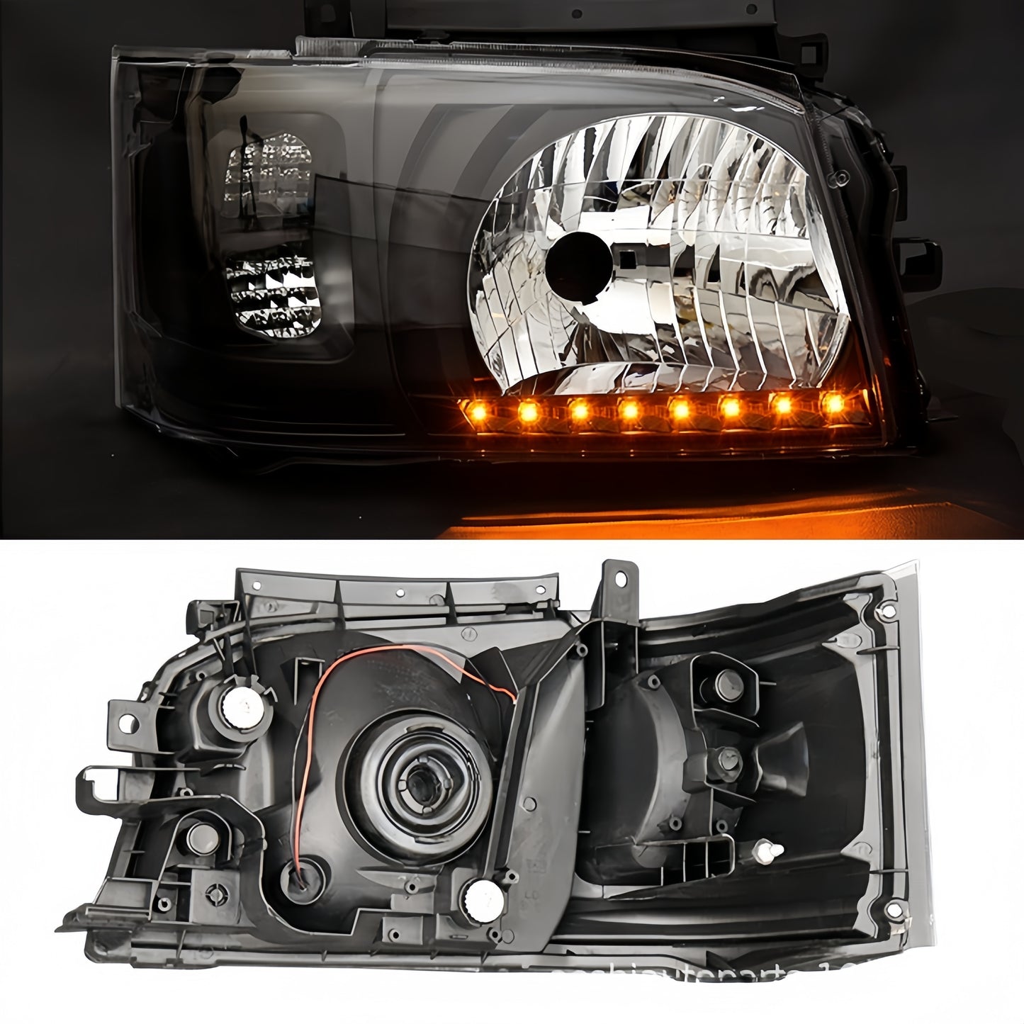 LED Headlights for Toyota Hiace 200 Series 2005–2009