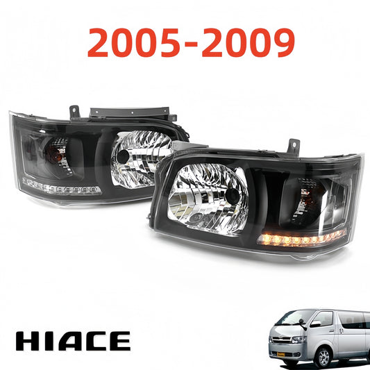 LED Headlights for Toyota Hiace 200 Series 2005–2009