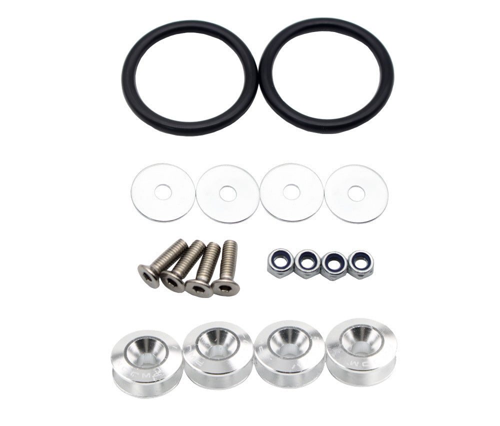 Car Quick Release Bumper Trunk Fender Hatch Lids Fasteners Fixing Screws Kit