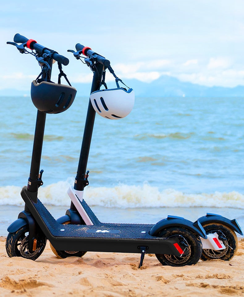 X9-500w 10 Inch Luxury Adult Fast Electric Scooter With Removable Battery