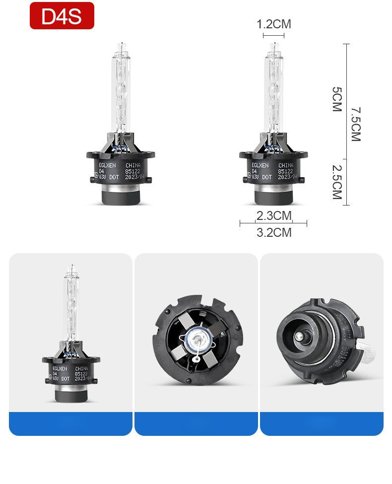2PCS--35W D4S HID Headlight Bulbs 6000K/8000K