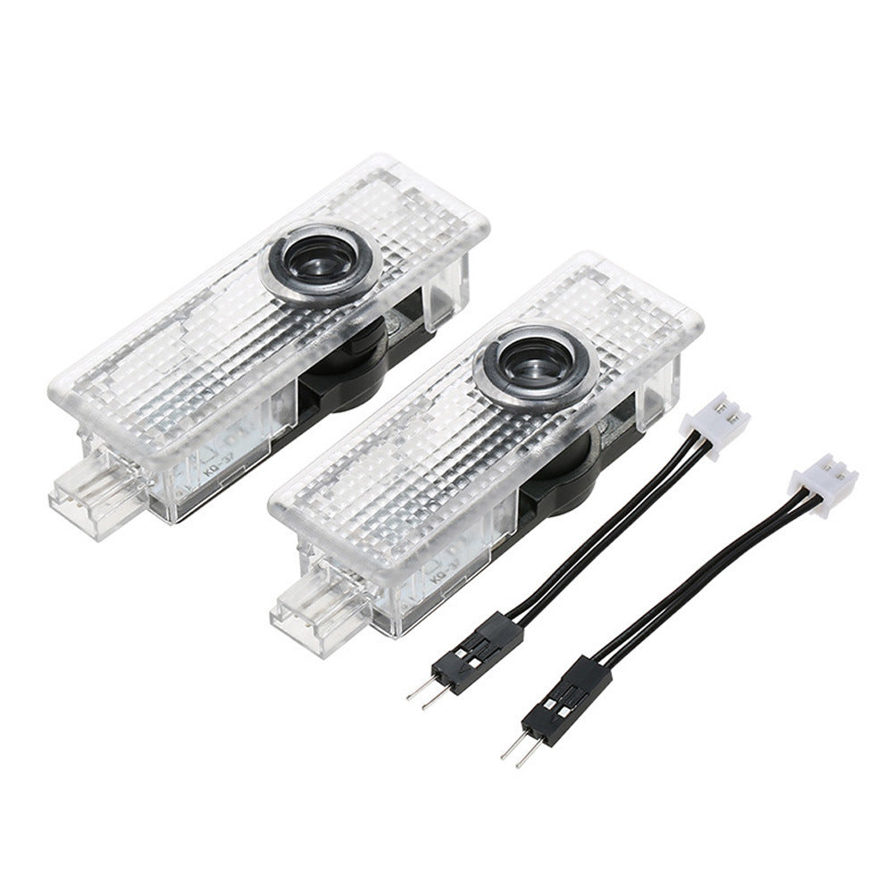 2x Logo Ghost Shadow Projector Courtesy Laser LED Light for Land Rover