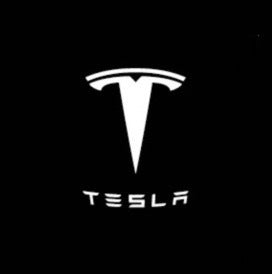 2x Logo Ghost Shadow Projector Courtesy Laser LED Light for Tesla