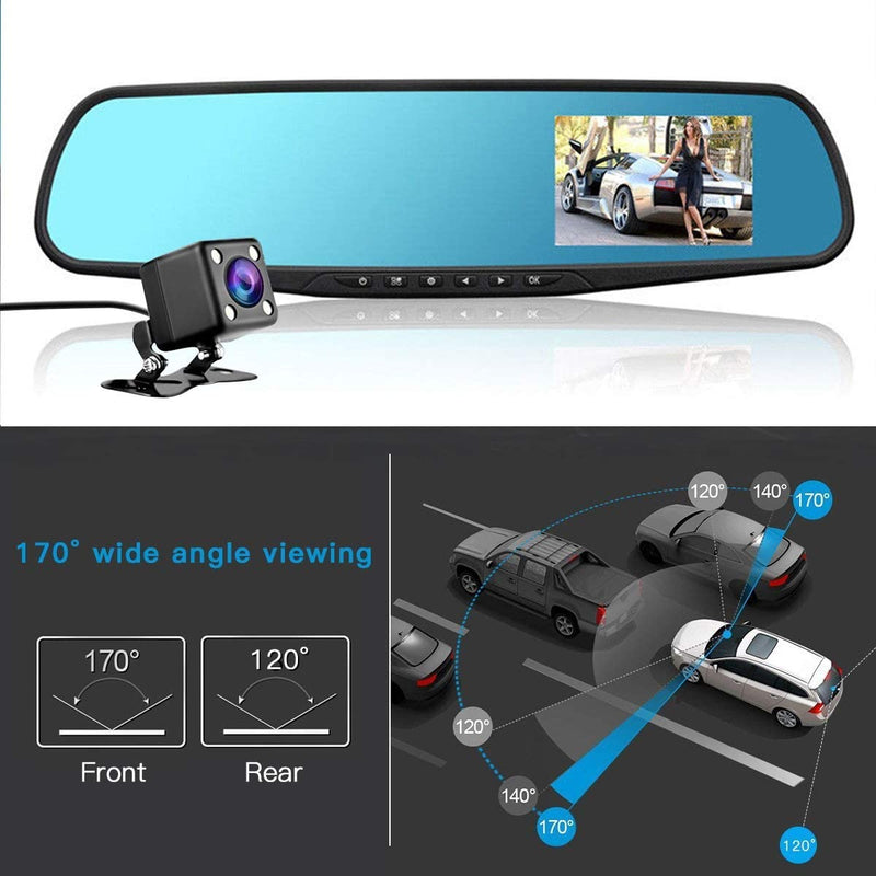 4.3 Inch Vehicle DASH CAMERA / Vehicle Blackbox DVR