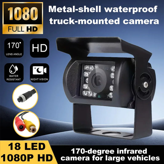 DC 12V-24V Truck/ Bus Night Vision Monitor Reversing Backup Camera waterproof