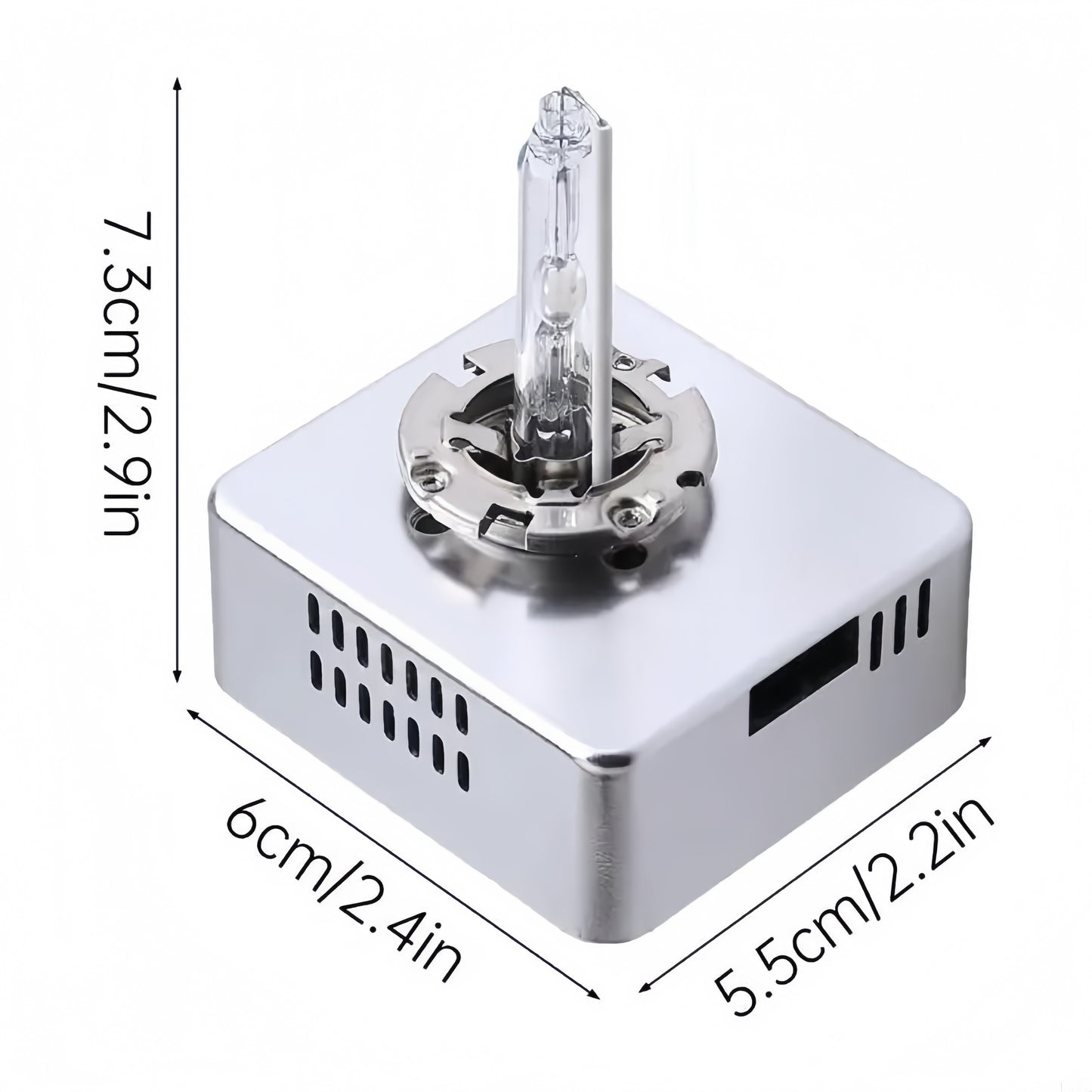 2 PCS  D5S Xenon HID Headlight Bulbs – 35W 12V 6000K High Bright White