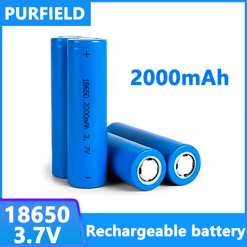 18650 Battery 1800/2000mAh 3.7V Rechargeable Lithium Ion Battery For Lamp Toys Power Tools Flashlight Batteries Headlamp