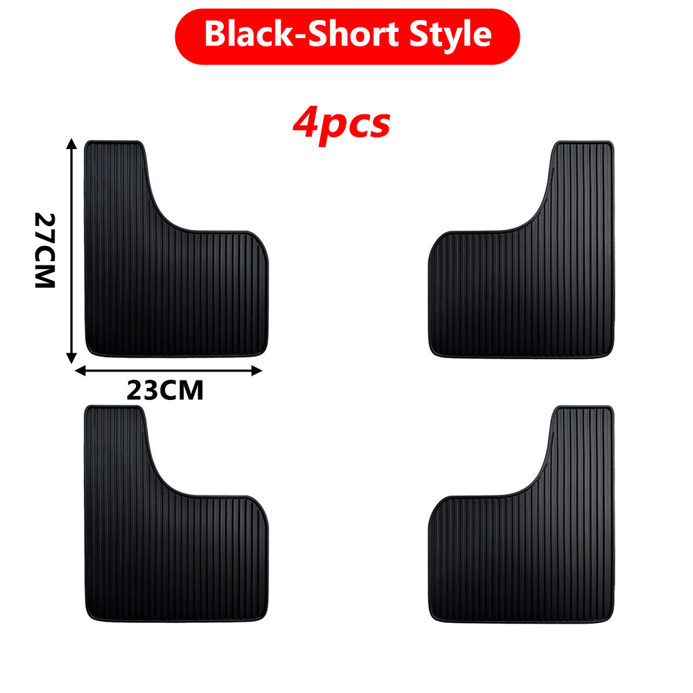 2pcs Universal Car Front Rear Wheels Soft Rubber Mudguard Car Accessories for SUV Off-road Truck