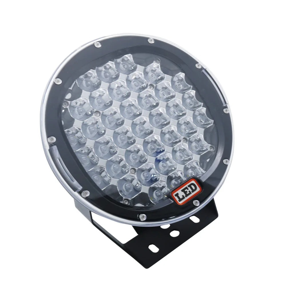 2 pcs High Power 225W 9 Inch LED Spotlight for Offroad Car Bumpe