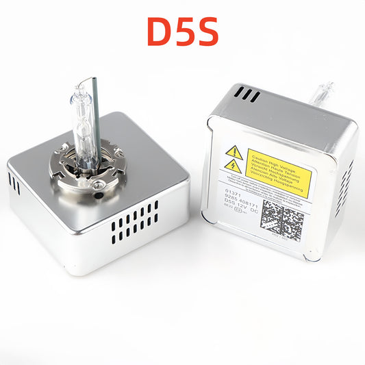 2 PCS  D5S Xenon HID Headlight Bulbs – 35W 12V 6000K High Bright White