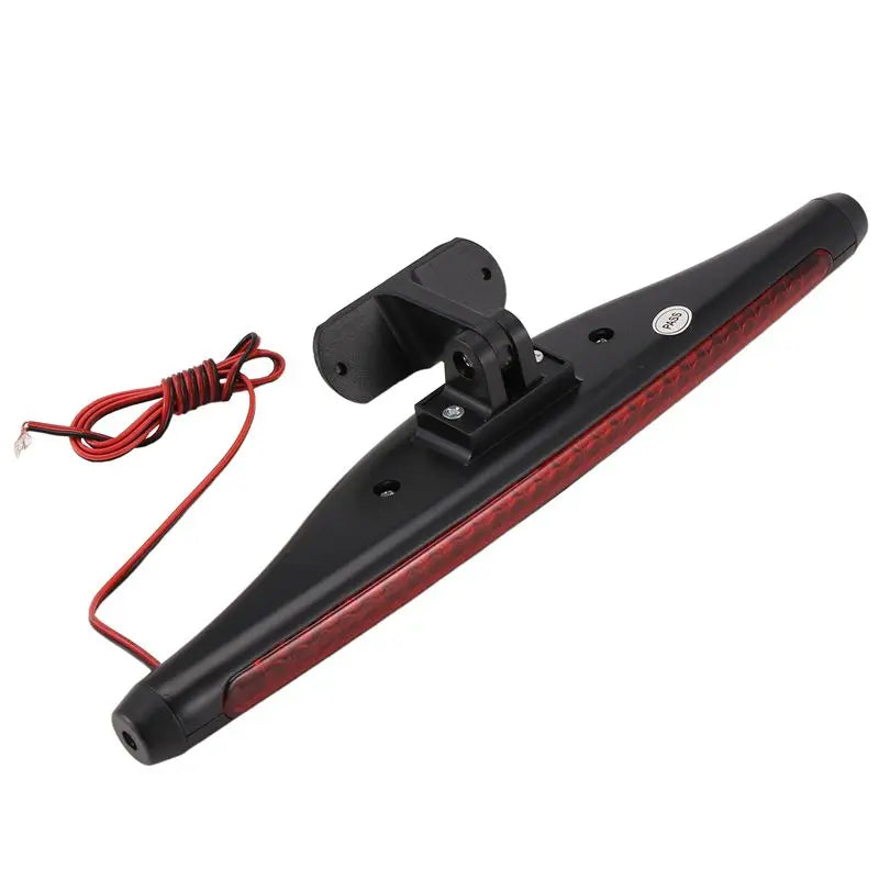 Universal LED Additional Brake Light, Adjustable 180° Car Rear Windshield Third Brake Light, High Bright Red Tail Light