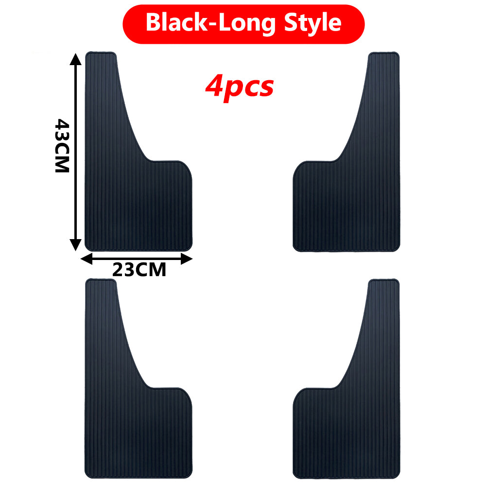 2pcs Universal Car Front Rear Wheels Soft Rubber Mudguard Car Accessories for SUV Off-road Truck