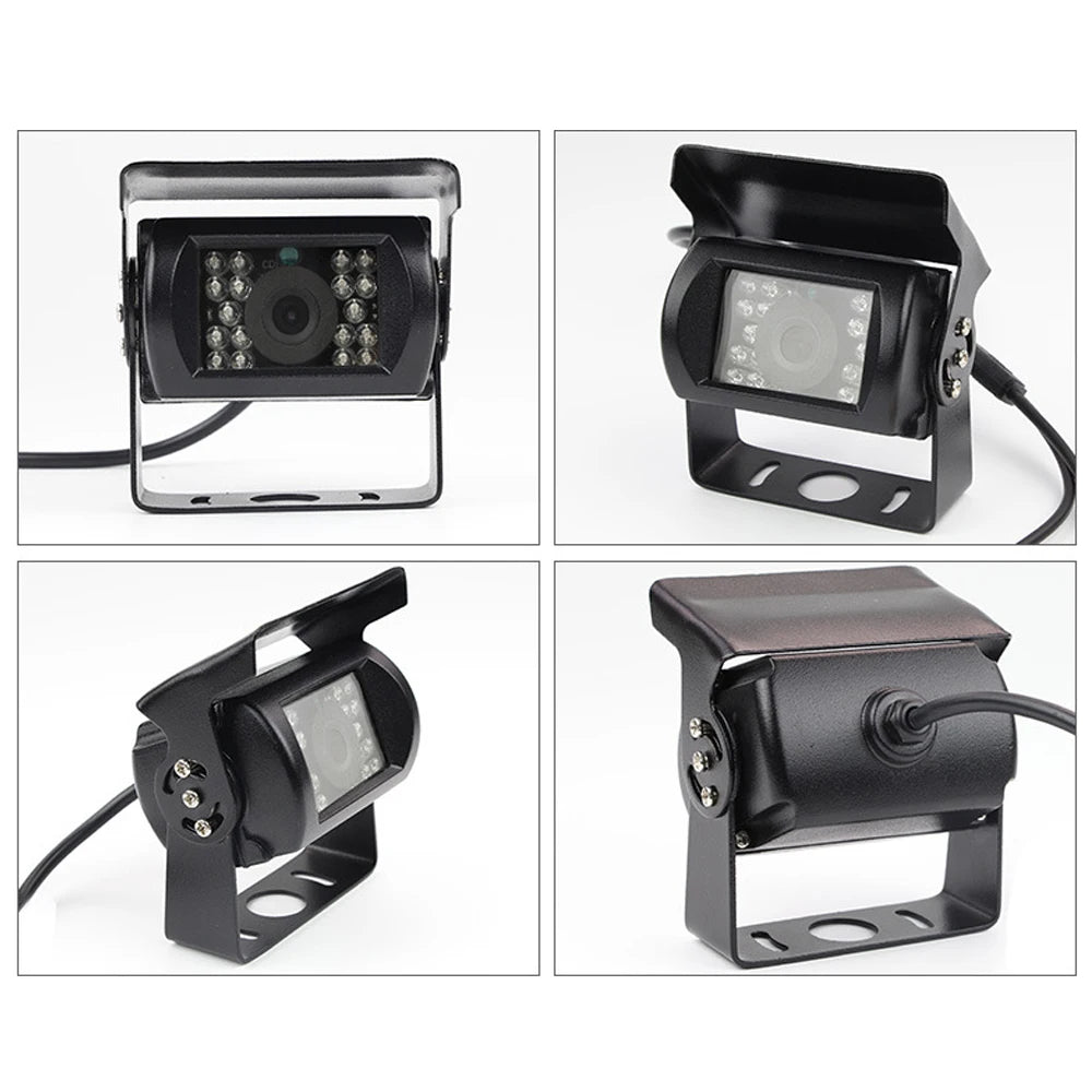 DC 12V-24V Truck/ Bus Night Vision Monitor Reversing Backup Camera waterproof