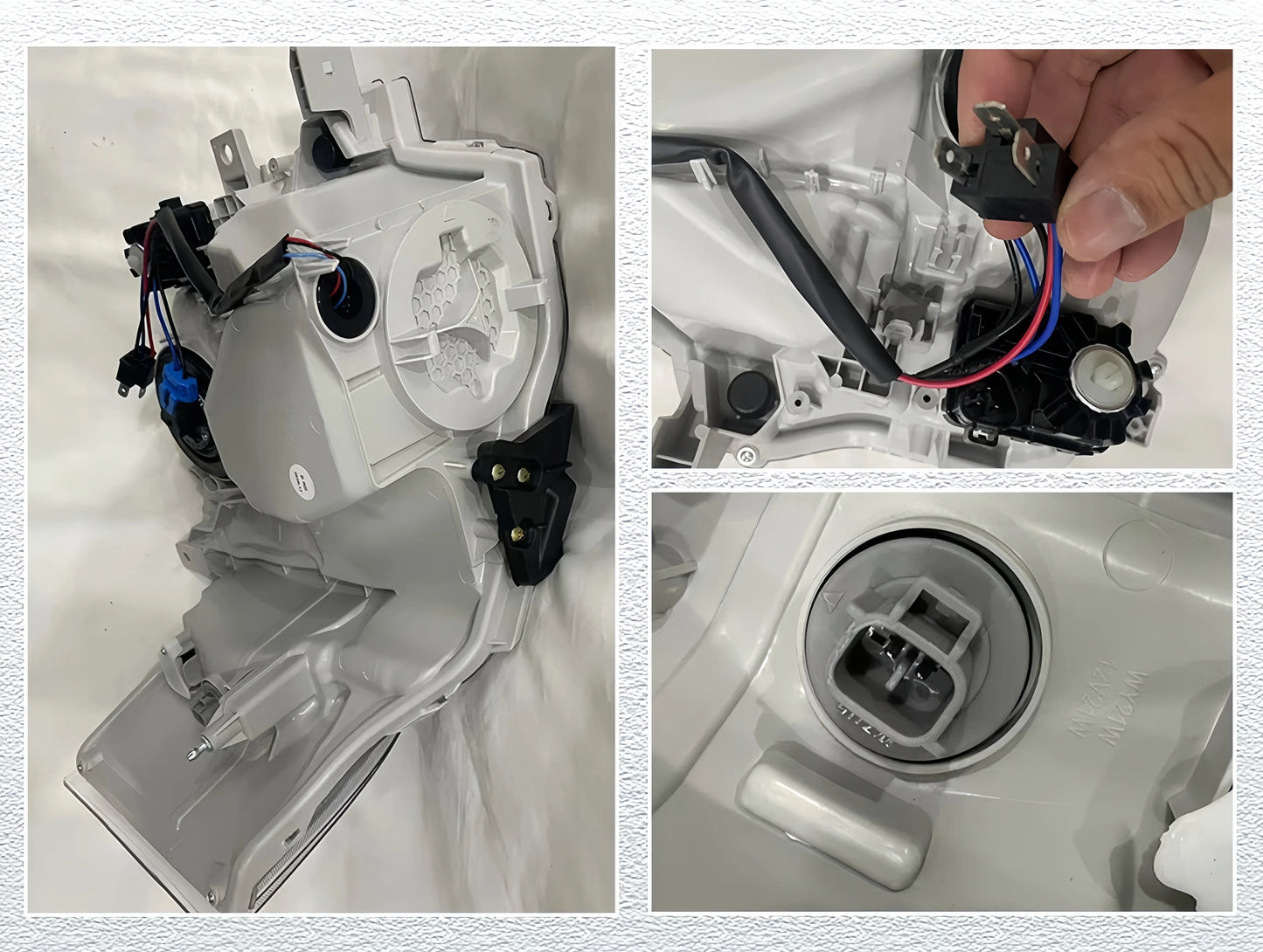 High Quality Modified LED Headlights for Toyota Hiace 200 Series 2005–2019