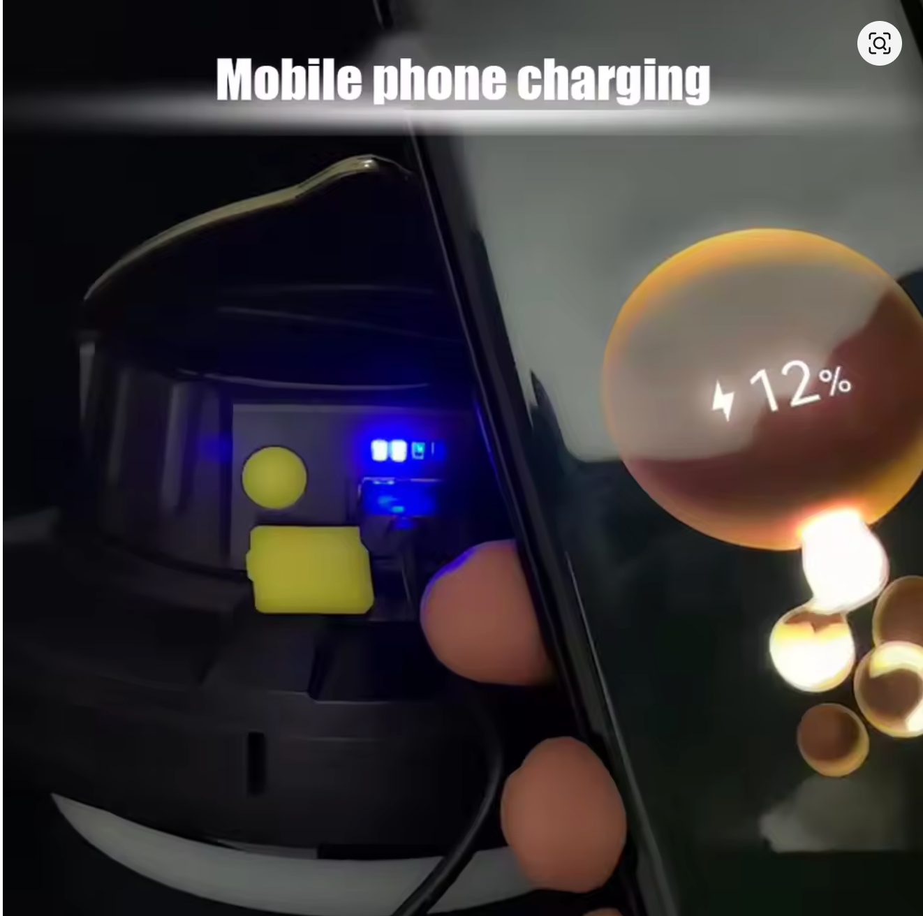 LED Camping Lamp 2000LM Outdoor Lighting for Travel Trips Car Repairing