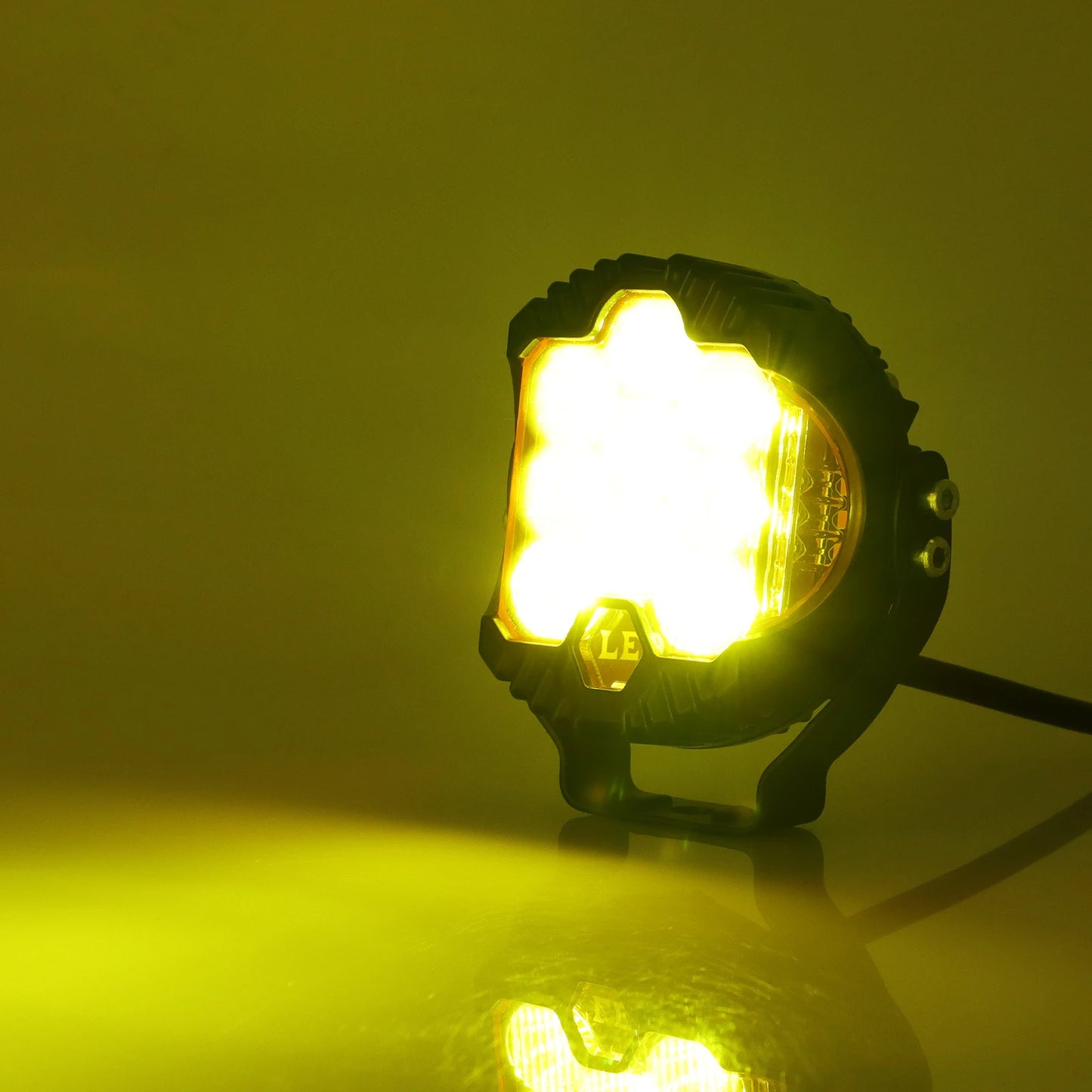 2PCS 7 Inch 90W LED Work Light Side Shooter Off Road Driving Lights
