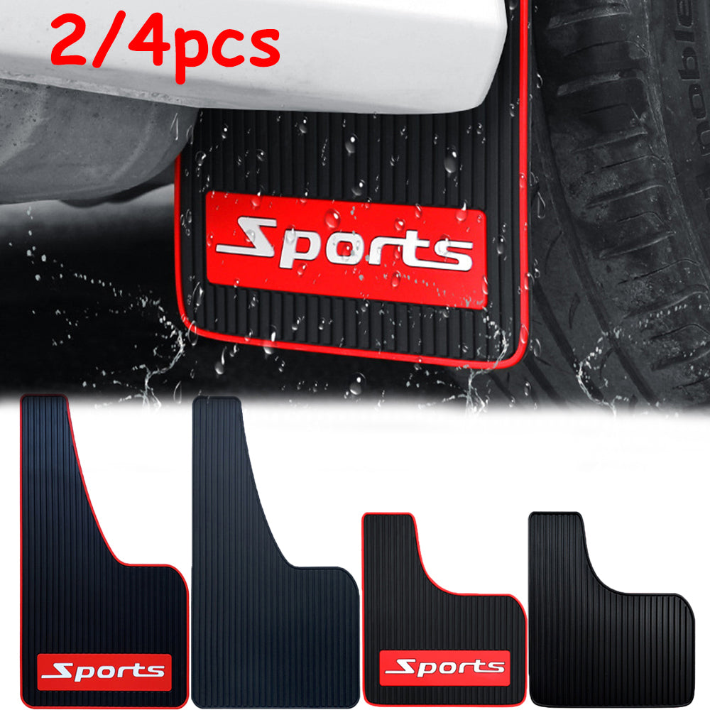 2pcs Universal Car Front Rear Wheels Soft Rubber Mudguard Car Accessories for SUV Off-road Truck