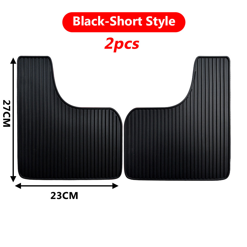 2pcs Universal Car Front Rear Wheels Soft Rubber Mudguard Car Accessories for SUV Off-road Truck