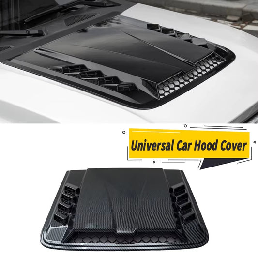 Universal Car Hood Scoop Vent Covers – Decorative Fake Air Intake Trim for Auto Exterior Styling